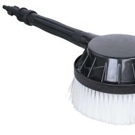 Rotierende Waschbürste für Hochdruckreiniger von Scheppach, Ansicht von der Seite.