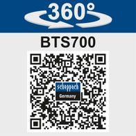 Band- und Tellerschleifer BTS700 mit 360°-Schleifkopf, hergestellt von Scheppach in Deutschland.