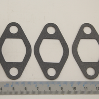 Scheppach-Dichtungssatz für Vergaser: Vier Gummiringe mit Bohrungen