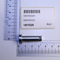 Scheppach-Gelenkbolzen (EAN 16070229) mit Markierung auf dem Stempel