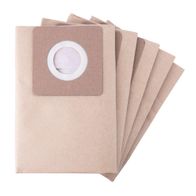 Papier-Vakuumbeutel 30 Liter Nass-Trockensauger, 5 Stück, Scheppach NTS30 Premium. Gezeigt von vorne.