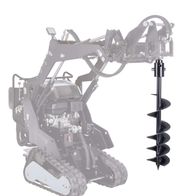 Scheppach-Erdbohrer mit 200 mm Bohrung, mechanische Bohranlage für Erdarbeiten