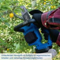 Ergonomischer, umlaufender Handgriff mit weichem Grip für bequemes Arbeiten