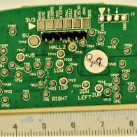 Scheppach Ladeplatine mit Sensoranschlüssen und Hall-Sensoren für mechanische Positionserkennung
