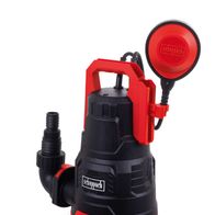 Scheppach-Schmutzwasserkombipumpe DWP400 mit Handpumpe und Anschluss für Abwasserbehandlung