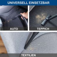 Eleかわらず Textilien, Teppich und Auto reinigendes Elektro-Nass-/Trockensauger-System mit Schlauch und Anschlusskabel.