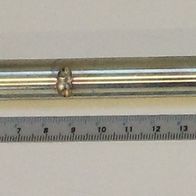 Achse von Scheppach, gezeigt von der Seite auf weißem Hintergrund.