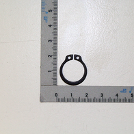 Sicherungsring A 15x1.0 von Scheppach, von vorne fotografiert.