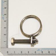 Schelle mit Ring und Befestigungselement für Scheppach-Produkt (Teil 16, Ø25)