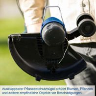 Ausklappbarer Pflanzenschutzbügel für_USERNAME-Produkt zur Schutzvorrichtung für empfindliche Pflanzen und Blumen.