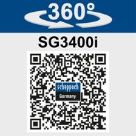 Scheppach-Inverter SG3400i mit 360°-Drehfunktion für die Bedienung