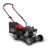 Der Scheppach Benzin-Rasenmäher MP132-40 mit 131ccm Motor, 40cm Schnittbreite und 3-fach Verstellung. Inklusive 35L Grassfangkorb und einfacher Reinigung.