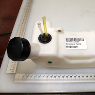 Benzintank 2-Punkt Befestigung, Teil 59, Artikelnummer 5910702011, Ansicht von oben.