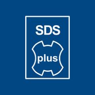 SDS Plus Logo mit Symbol für zusätzliche Funktionen