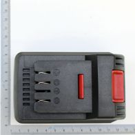 Scheppach-Akkuschrauber-Steckverbinder mit Messskala und Kontakten für Lithium-Ionen-Batterie