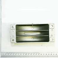 Schwenksegment oben, Teil 88, von Scheppach. Gezeigt von vorne mit Maßstab zur Größenbestimmung.