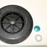 Scheppach Laufrad (Teil des Laufrads mit Befestigungsring und Kugel) für Laufrad Ø250/25