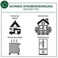 Der Inverter Stromerzeuger PISE 3400 A1 Parkside LB6-DK eignet sich ideal für Camping, Gartenhäuser, Heizungsanlagen und Kühlschränke. Er bietet autarke Stromversorgung für verschiedene Anwendungen.