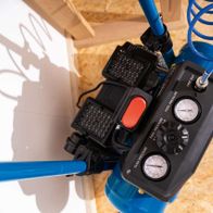 Scheppach Ultra-Silent Kompressor mit Tankanzeige und Druckreglern für Werkzeug- und Tankdruck