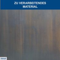 Das Material, das mit dem Doppelschleifer BG200 von Scheppach bearbeitet werden kann, umfasst Metall. Der Schleifer eignet sich für die Bearbeitung von metallischen Oberflächen.