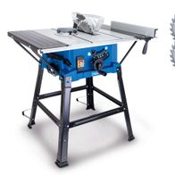 Scheppach Tischkreissäge HS250L SE mit Sägeblättern