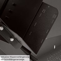 Wippenverlängerung mit Schnittlängenanzeige für Wippsäge nach Scheppach