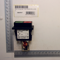 Schaltergerät mit Schürter-Markenaufdruck und technischen Daten