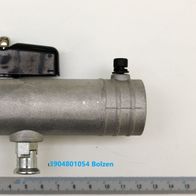 Arbeitswellenkupplung von Scheppach, Ansicht von oben.