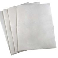 Stapel aus weißem Papier oder Filterpapier