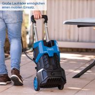 Elektro-Hochdruckreiniger mit mobilen Einsatz für Außenreinigung, Scheppach SHD180