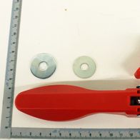 Klemmgriff mit integriertem Schraubmeißel und Befestigungselementen für Scheppach-Produkte