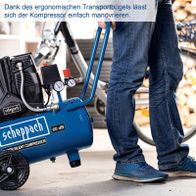 Ergonomischer Transportwagen für Scheppach-Kompressor mit einfacher Bedienung