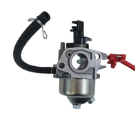 Scheppach-Karbürator mit Abgasrohr und Verstellmechanismus