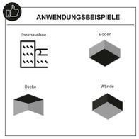Das Scheppach TBS915-BE Wand- und Deckenschleifgerät eignet sich für den Innenausbau, Boden, Decke und Wände. Es ist vielseitig einsetzbar und bietet präzises Schleifen in verschiedenen Anwendungsbereichen.