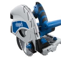 Scheppach-Tauchschleifgerät mit Ergonomiegriff und Zusatzwerkzeug