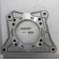 Scheppach-Verbindungsplatte Teil 72 (intern_3908301083) – technisches Bauteil mit Bohrungen