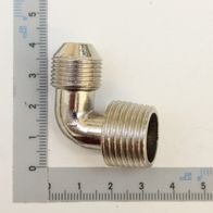 Scheppach Winkelverschraubung (Teilansicht) mit Gewindeverbindung, Maßstab für Größenreferenz