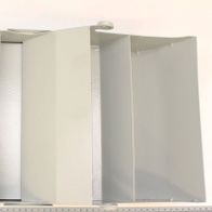 Auswurfhaube von Scheppach, Ansicht von der Seite.