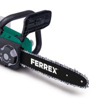 Akku-Kettensäge F-CCS305/40 Ferrex Deutschland, Ansicht von links oben.