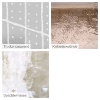 Der Scheppach Wand- und Deckenschleifer DWS9 Woodster eignet sich für Trockenbauwände, entfernt Kleberückstände und Spachtelmassen.