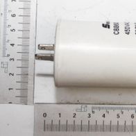 Scheppach-Kondensator (450V) mit Montagemutter und Skalierung