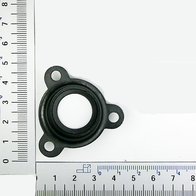 Scheppach Lagergehäuse-Bauteil mit integrierten Bohrungen und Ringansatz