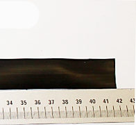 Scheppach-Gummileiste (Teil 1) mit Maßband für präzise Messung