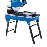 Scheppach Steintrennmaschine mit Wasserpumpen-Anschluss und Anschlag für präzise Schnittarbeiten