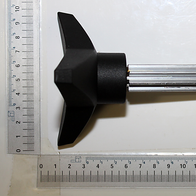 Scheppach-Ritzelstange mit Handgriff, Teil der Set 'Ritzelstange 100 kpl.'