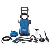 Hochdruckreiniger mit Komplettset inkl. Hochdruckschlauch, Handdüse, Bürstenaufsatz, Sprühflasche und Schwammaufsatz für Scheppach HCE2550