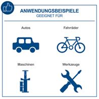 Anwendungsbeispiele für Hochdruckreiniger – Autos, Fahrräder, Maschinen und Werkzeuge