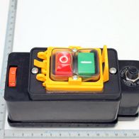 Scheppach-Schalterkomplettset mit manueller Ein-/Ausschaltfunktion und Reset-Taste