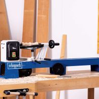 Scheppach-Drechselmaschine DM1100T mit Werkstückhalterung für 350 mm Durchmesser