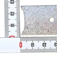 Scheppach-Messskala mit integriertem Messfeld, 0–0,4 cm